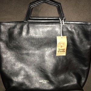 Anna Paola leather purse